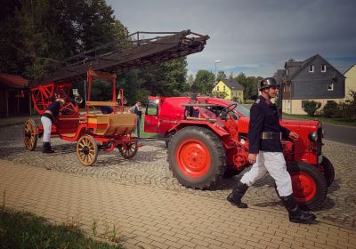 Historische Drehleiter